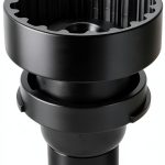 Monstake Toothpaste Nozzle Replacement Plastic Black-0