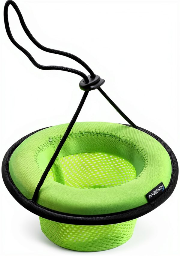 Pavo Bath Bomb Basket Neoprene Holder for Relaxing Baths-0