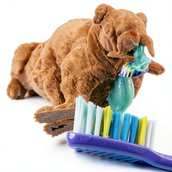 CRZQXOUR Dog Toothpaste Dispenser Fun ABS Material Kids-3