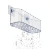 Eunion Shower Caddy Plastic Compact Rust Resistant Organizer-2