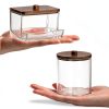 Tbestmax980 Wood Round Kids Bathroom Holder Dispenser-1