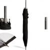 Britek 24 Black Silver Studio Lighting Umbrella-2