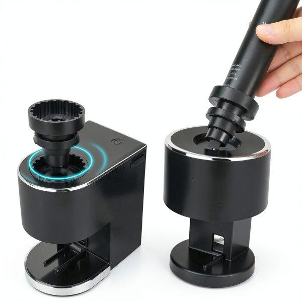Monstake Toothpaste Nozzle Replacement Plastic Black-1