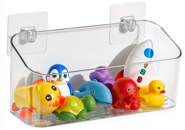 Eunion Shower Caddy Plastic Compact Rust Resistant Organizer-0