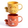 Gatuida Kids Toothbrush Cup Cartoon Design Plastic Holder-3