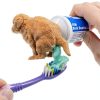 CRZQXOUR Dog Toothpaste Dispenser Fun ABS Material Kids-2