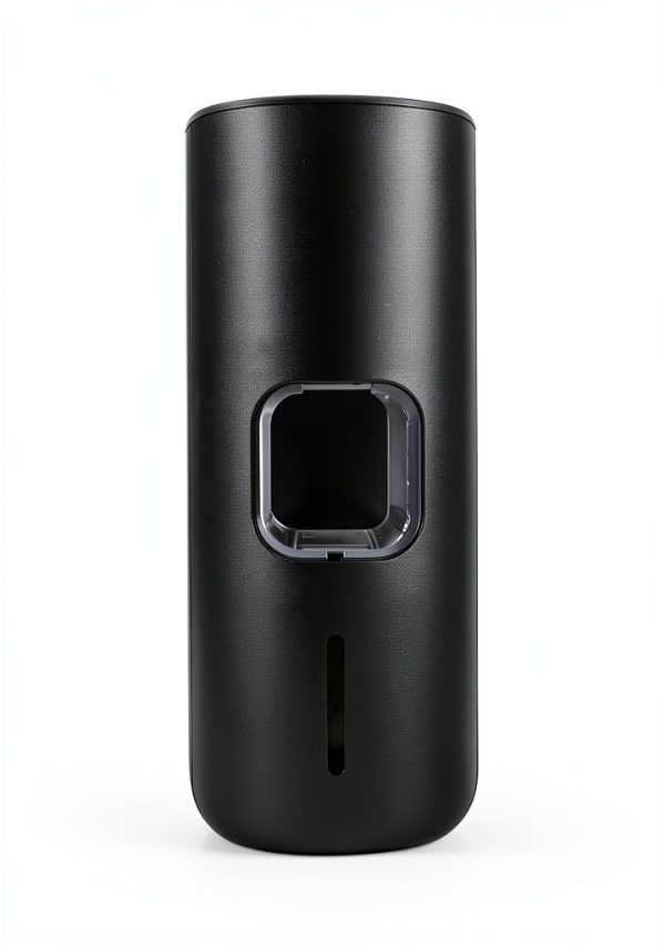 TuCao Smart Toothpaste Dispenser Glass Wall Mount Portable-4