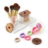 Tbestmax980 Wood Round Kids Bathroom Holder Dispenser-6