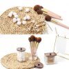 Tbestmax980 Wood Round Kids Bathroom Holder Dispenser-2