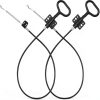 YEYETUO Recliner D Ring Cable Aluminum Alloy Replacement-0