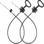 YEYETUO Recliner D Ring Cable Aluminum Alloy Replacement-0
