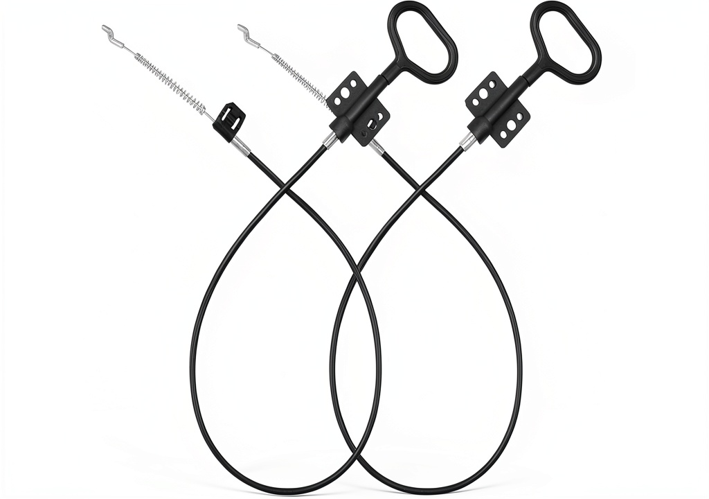 Installing YEYETUO Recliner D Ring Cable Aluminum Alloy Replacement on a wooden desk