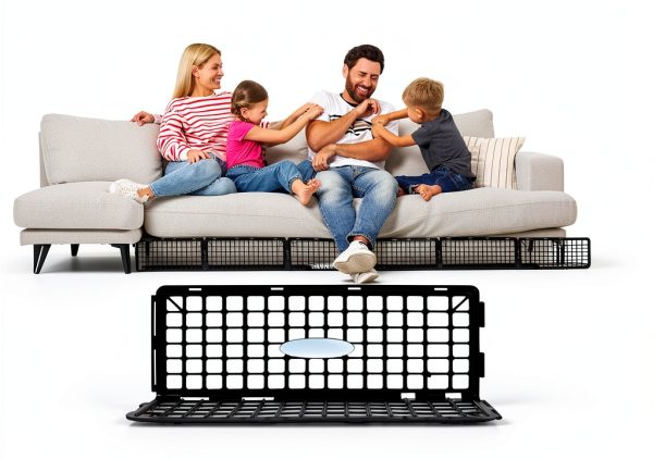 Under Couch Blocker Pet Toy Barrier Elastic PP Plastic-1