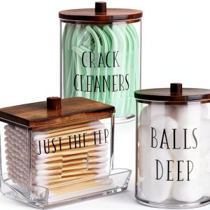 Tbestmax980 Wood Round Kids Bathroom Holder Dispenser-0