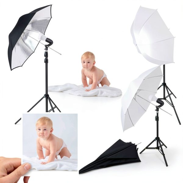 Photographic Lighting Umbrellas LINCO INC 800 Lumens LED-1