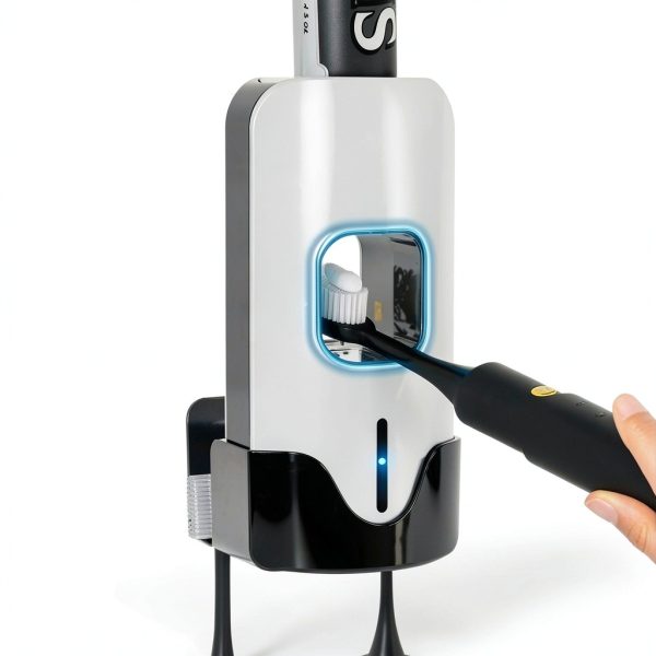 YGJ Kids Bathroom Holder Dispenser Wall Mounted Organizer-0