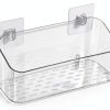 Eunion Shower Caddy Plastic Compact Rust Resistant Organizer-5