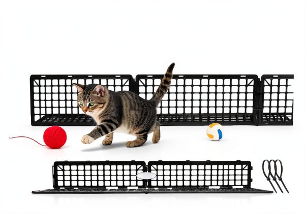 Under Couch Blocker Pet Toy Barrier Elastic PP Plastic-0