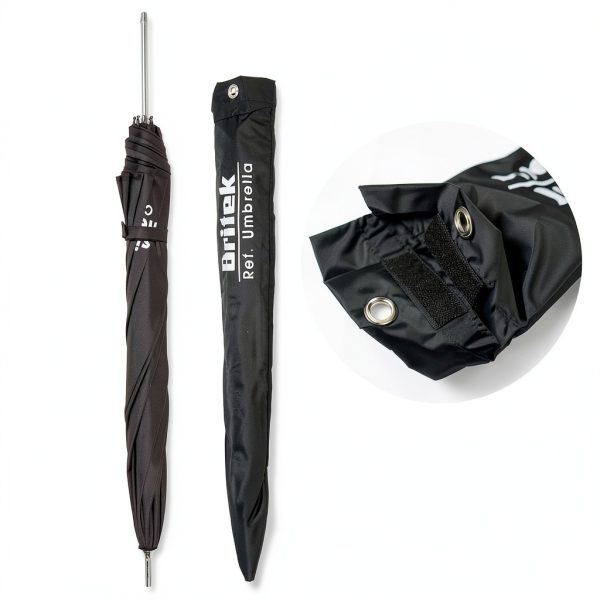 Britek 32inch Studio Umbrella Lightweight Black-1