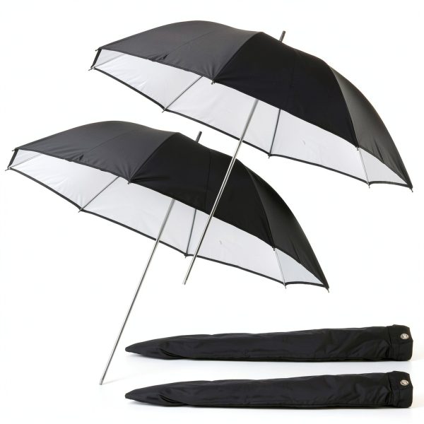 Britek 32inch Studio Umbrella Lightweight Black-0