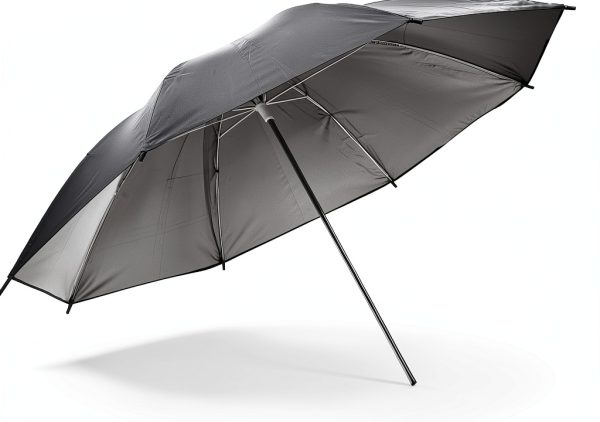Neewer black silver Umbrella for Lighting-2