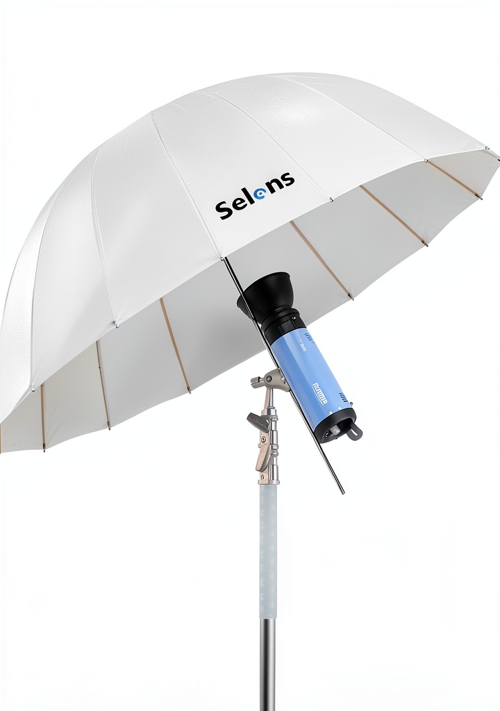 'Selens White Parabolic Umbrella'