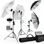 LED Photography Umbrella Kit LimoStudio 1200W-0