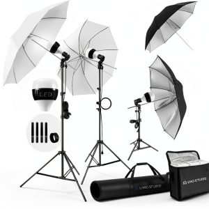 LED Photography Umbrella Kit LimoStudio 1200W-0