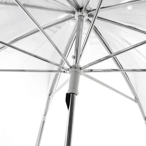 Bcolor FD-8 33" White Soft & Black Silver Umbrella Set 84cm-5