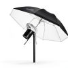 Godox UBL-85S 85cm Black Silver Reflective Photography Umbrella-3