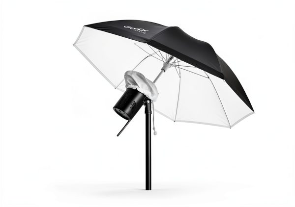 Godox UBL-85S 85cm Black Silver Reflective Photography Umbrella-3