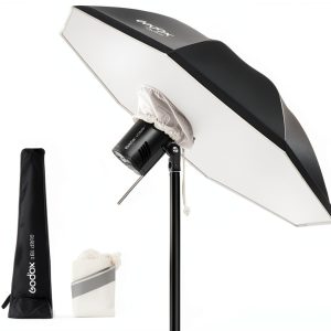Godox UBL-85S 85cm Black Silver Reflective Photography Umbrella-0