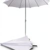 Bcolor FD-8 33" White Soft & Black Silver Umbrella Set 84cm-2