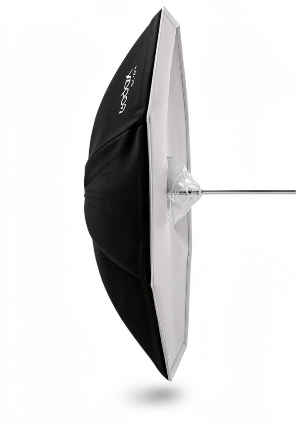Godox UBL-85S 85cm Black Silver Reflective Photography Umbrella-5