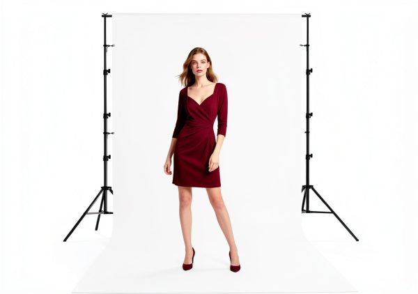 Slow Dolphin Photo Umbrella Kit with Aluminum Stands and 85W LED-5