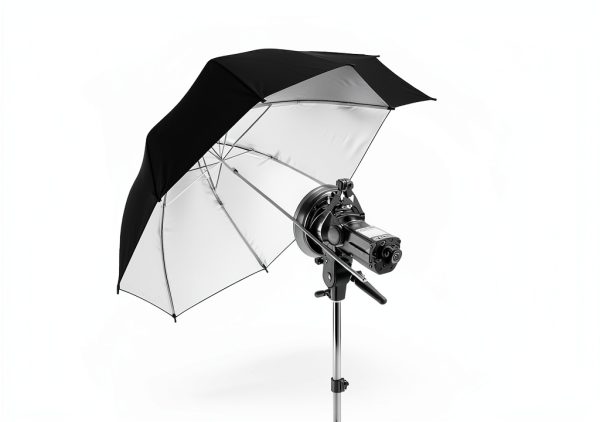 Emartinc Black Studio Umbrella 27in Photographic Lighting-4