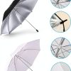 Bcolor FD-8 33" White Soft & Black Silver Umbrella Set 84cm-1