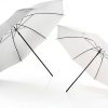 White Soft Umbrella 2 Pack Nylon Aluminum Shaft Soonpho-6