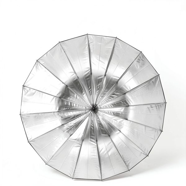 Parabolic Reflector Umbrella AMBITFUL UB-160S Black Silver 43in-4