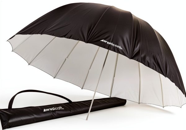 Photographic Umbrella Westcott 4634 16‑Rib Fiberglass with Travel Case-0