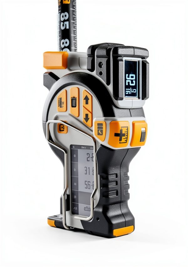Digital Tape Measure REEKON T1 Tomahawk - Laser, Replaceable Blade-4