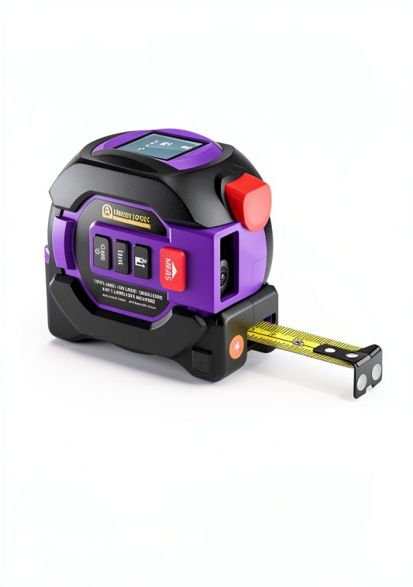3 in 1 Digital Laser Tape Measure Almighty Tools 197ft/60m + 16ft/5m-0