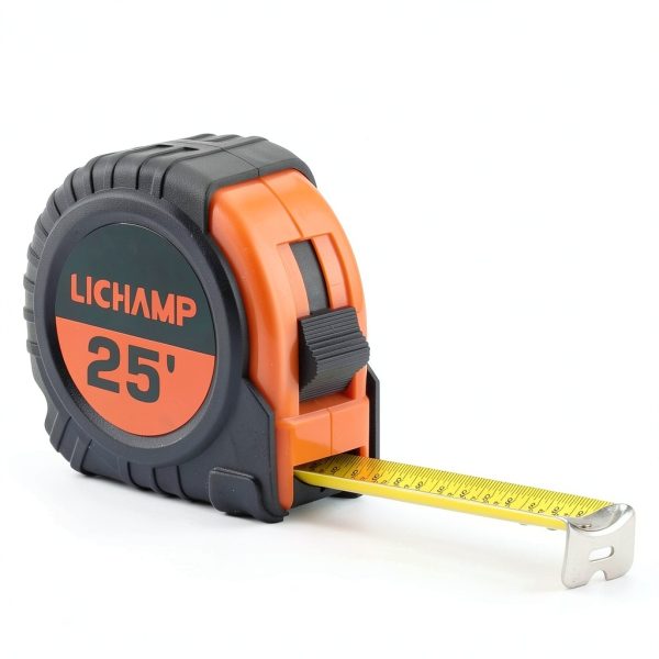 Tape Measure Lichamp 25 ft 6‑Pack Retractable with 1/8‑In Fractions-1