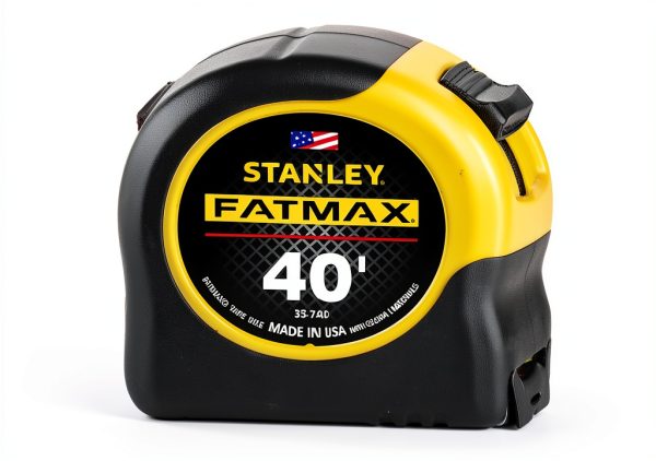Tape Measure Stanley FATMAX 40' Pack of 2 Yellow Black Automatic Lock-0