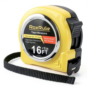 Tape Measure RoxRulie 16 FT 1 Inch Wide Blade with 1/8 Fraction Marks-0