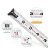 Tape Measure RoxRulie 16 FT 1 Inch Wide Blade with 1/8 Fraction Marks-1