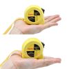 Tape Measure 2 Pack 25ft and 16ft by Esydon Extendable Self-Locking-5